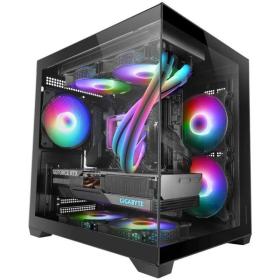 Caja Gaming Minitorre Mars Gaming MC-VIEW2/ Negra