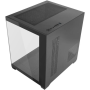 Caja Gaming Minitorre Mars Gaming MC-VIEW2/ Negra