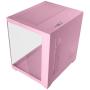 Caja Gaming Minitorre Mars Gaming MC-VIEW2/ Rosa