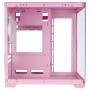 Caja Gaming Minitorre Mars Gaming MC-VIEW2/ Rosa