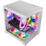 Caja Gaming Minitorre Mars Gaming MC-VIEW2/ Blanca
