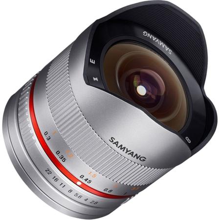 Samyang 8mm f/2.8 Fisheye II Fuji X Silver