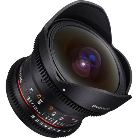 Samyang 12mm T3.1 VDSLR Fisheye Micro 4/3