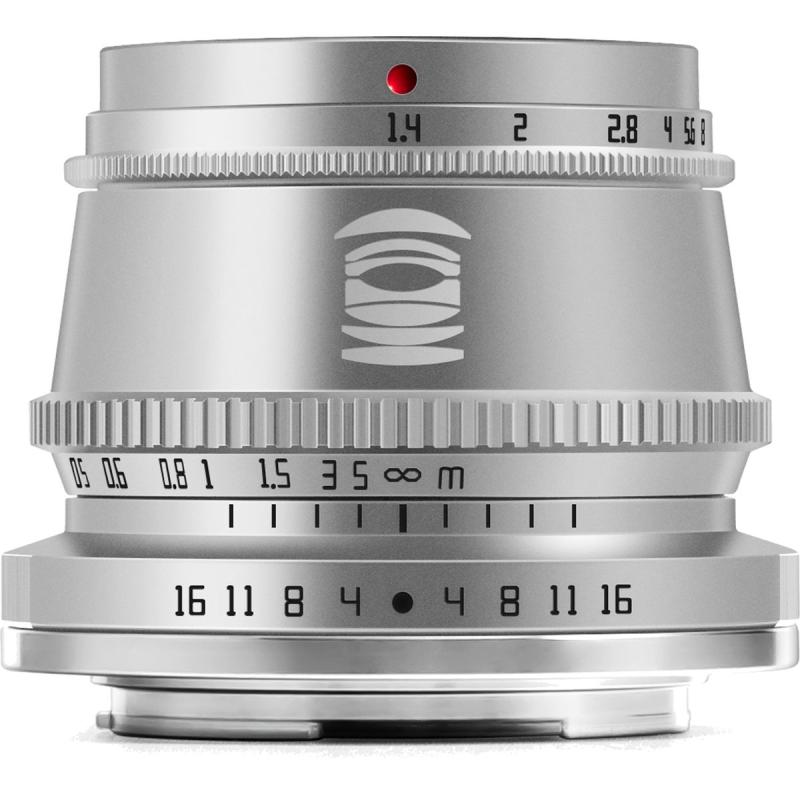TTArtisan 35mm f/1.4 Fujifilm X-Mount | APS-C Silver