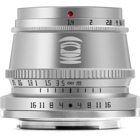 TTArtisan 35mm f/1.4 Fujifilm X-Mount | APS-C Silver