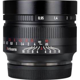 7Artisans 50mm f/0.95 Fuji X-Mount | APS-C Black
