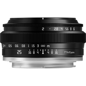 TTArtisan APS-C 25mm f/2.0 X-Mount