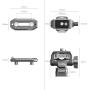 SmallRig 4487 Hawklock H21 Quick Release Monitor Support w/ Nato Clamp