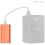 SmallRig 4971 NP F550 USB C Rechargeable Camera Battery (Orange)