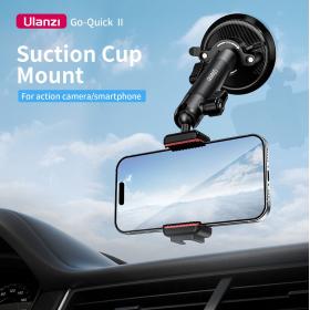 Ulanzi ZJ01 Go-Quick II Suction Cup Mount Extendable