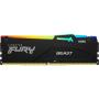 Memoria RAM Kingston FURY Beast RGB 32GB/ DDR5/ 6000MHz/ 1.35V/ CL36/ DIMM