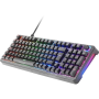 Teclado Gaming Mecánico Mars Gaming MKPROYES/ Switch Amarillo