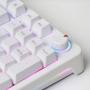 Teclado Gaming Mecánico Mars Gaming MKPROYES/ Switch Amarillo/ Blanco