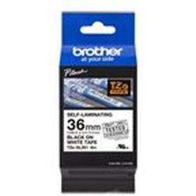 Brother TZESL261 Tape Black On White 36