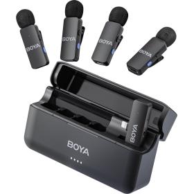 Boya BY-V4D - 2.4GHz FOUR-Channel Wireless Mic w/ Lightning Plug
