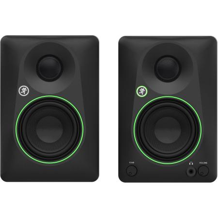 Mackie 3.5 Powered Studio Monitors w/ Tone Control And Bluetoothâ