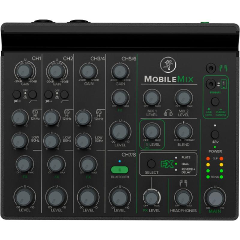 Mackie 8-Channel USB-Powerable Mixer For A/V Production Live Sound &amp;amp; Streaming