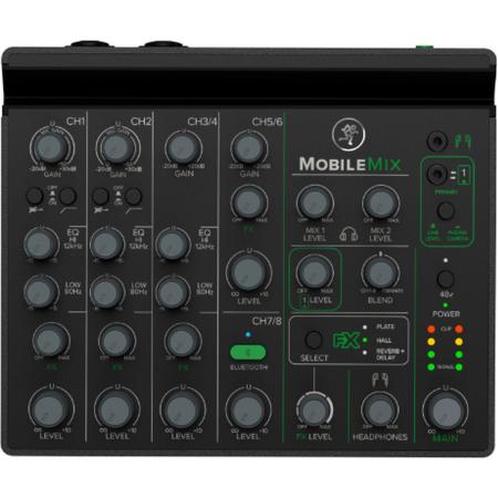 Mackie 8-Channel USB-Powerable Mixer For A/V Production Live Sound &amp;amp; Streaming