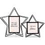 Hama Portretlijst Stella Black 10 X 10 cm EN 10 X 15 cm Set Van 2