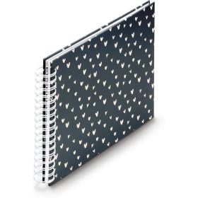 Hama Spiraalalbum Lovely 28x24 cm 50 White Pagina&amp;#039;s Blue