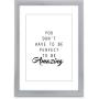 Hama Plastic Frame Chiaro Silver 50 X 70 cm