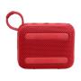 Altavoz con Bluetooth JBL GO 4/ 4.2W/ 1.0/ Rojo