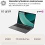 Portátil LG Gram 16Z90TL-G.AU88B Intel Core Ultra 7-258V/ 32GB/ 1TB SSD/ 16'/ Win11