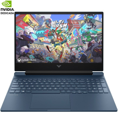Portátil Gaming HP Victus 15-FA2035NS Intel Core i7-13620H/ 16GB/ 512GB SSD/ GeForce RTX 4050/ 15.6'/ Sin Sistema Operativo