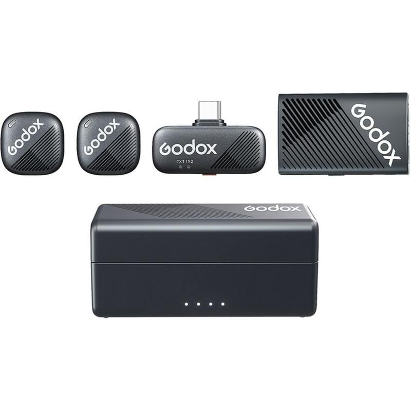 Godox Cube C Combo KIT2 2.4GHz Wireless Microphone System
