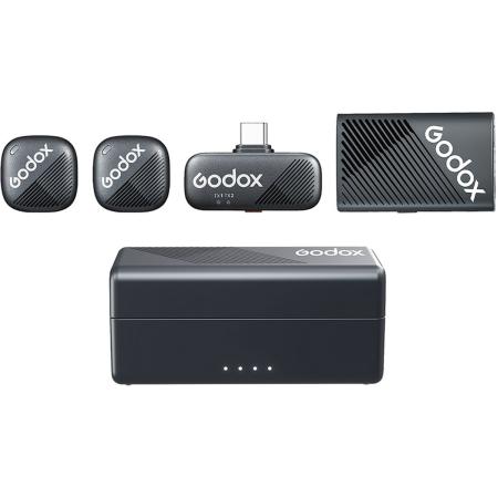 Godox Cube C Combo KIT2 2.4GHz Wireless Microphone System