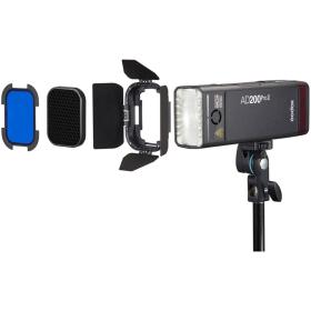 Godox Barndoor Kit For AD200PROII Speedlite Flash Head