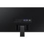 Monitor Profesional Curvo Samsung Essential Monitor S3 S36GD S24D364GAU/ 24'/ Full HD/ Negro