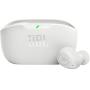Auriculares Bluetooth JBL Wave Buds con estuche de carga/ Autonomía 8h/ Blancos