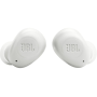 Auriculares Bluetooth JBL Wave Buds con estuche de carga/ Autonomía 8h/ Blancos