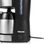 Cafetera de Goteo Tristar CM-1283/ 10 Tazas/ Negra y Plata