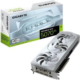 Tarjeta Gráfica Gigabyte GeForce RTX 5070Ti Eagle OC ICE SFF 16G/ 16GB GDDR7