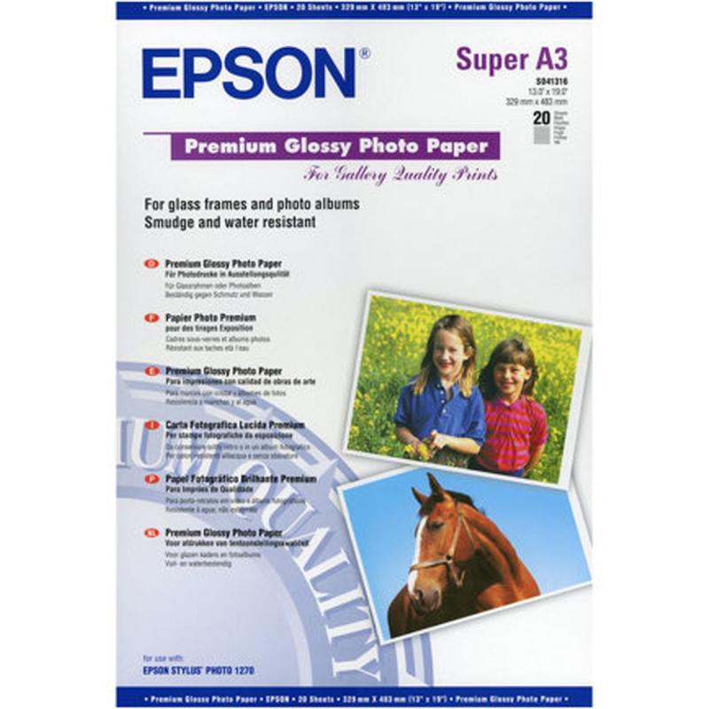 Epson S041316 Premium Glossy Photo Paper A3