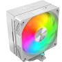 Ventilador con Disipador Mars Gaming MCPU-X5ARGB/ 12cm/ Blanco