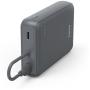 Hama Power Pack Travel w/ Cable 10000mAh 2 Uitgangen: 2X USB-C Anthracite