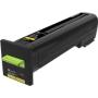 Lexmark 22K Yellow Corp.tonercartridge (CS820)