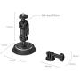SmallRig 4466 Magic Arm Magnetic Suction Cup Mounting Kit For Action Cameras