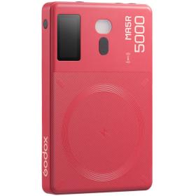 Godox MA5R Mobile Power Bank&amp;amp;rgb LED Light Red