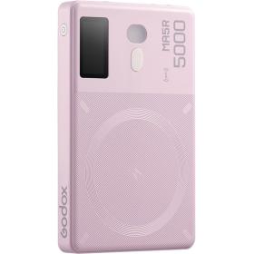 Godox MA5R Mobile Power Bank&amp;amp;rgb LED Light Pink