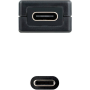 Cable Alargador USB Tipo-C 3.2 con Amplificador Nanocable 10.01.1311/ USB Tipo-C Macho - USB Tipo-C Hembra/ 5m/ Negro