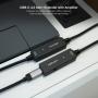 Cable Alargador USB Tipo-C 3.2 con Amplificador Nanocable 10.01.1312/ USB Tipo-C Macho - USB Tipo-C Hembra/ 10m/ Negro