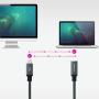 Cable Alargador USB Tipo-C 3.2 Nanocable 10.01.4502-COMB/ USB Tipo-C Macho - USB Tipo-C Hembra/ 2m/ Negro