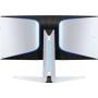 Monitor Gaming Curvo TCL 34R83Q 34'/ WQHD/ 1ms/ 170Hz/ VA/ Regulable en altura/ Blanco y Negro