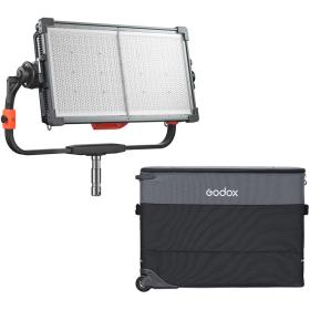 Godox P1200R Hard Pro K1 Knowled RGB Panel Light Waterproof w/ Carry Bag