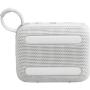 Altavoz con Bluetooth JBL GO 4/ 4.2W/ 1.0/ Blanco