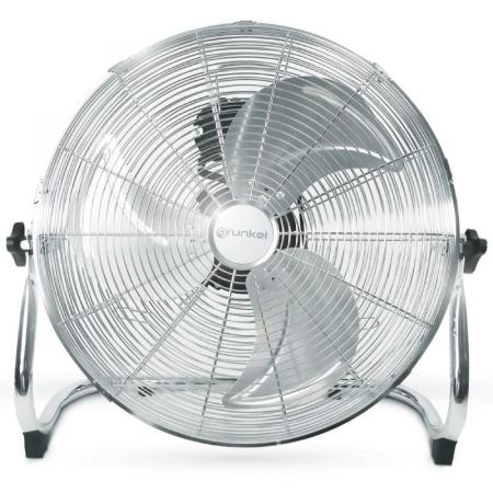 Ventilador de Suelo Industrial Grunkel MET-H16INDUSTRIAL/ 90W/ 3 Aspas 40cm/ 3 Velocidades